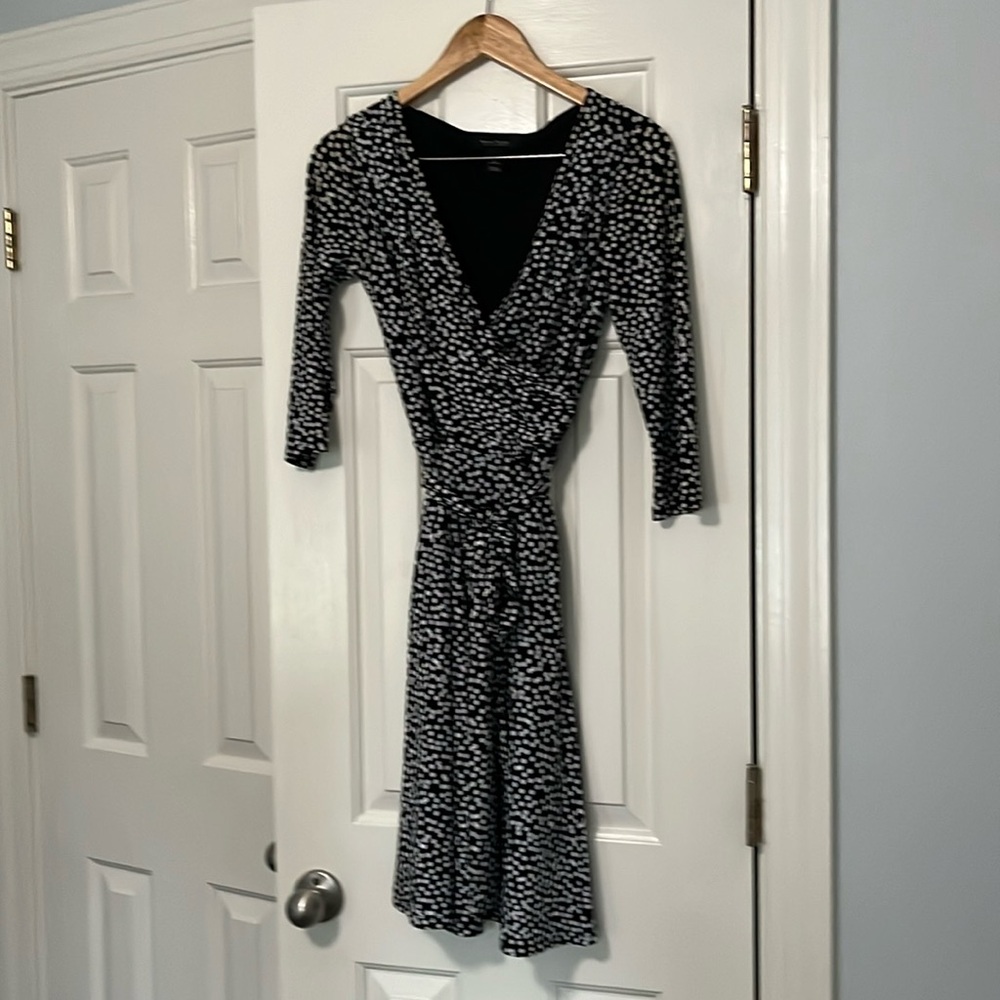 WHBM wrap dress. Size 2. Gently worn. Non-smoking home.